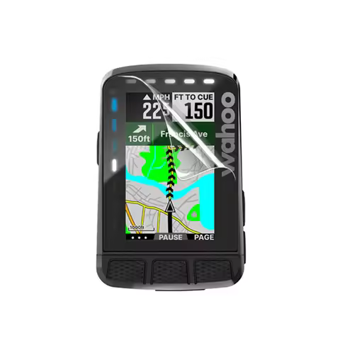 3pcs PET Soft Protective Film Screen Protector Cover For Wahoo Elemnt Roam 3/2 Bolt V3/V2 ACE Bycicl