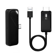 อุปกรณ์สตรีมมิ่งไร้สาย HDTV มีเวลาแฝงต่ำ1080P สำหรับ PC พอร์ต Type C โปรเจคเตอร์ทีวีแชร์หน้าจอ