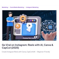 Canva Video Course-Go Viral on Instagram: Reels with AI, Canva & CapCut (2025) | Learn Canva 2025