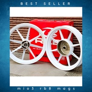 racing boy sports rim sp811 rb8 mags white yamaha mio 125