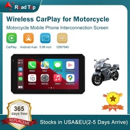 5.98 Inch Portable GPS Navigation Motorcycle Waterproof Carplay Display Motorcycle IPX7 GPS Screen