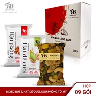 BOX OF 9 HEALTHY NUTS DELUXNUTS _ CONVENIENT