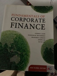 Fundamentals Of Corporate Finance