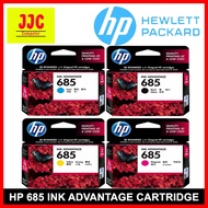 HP 685 BLACK, CYAN, MAGENTA & YELLOW INK CARTRIDGE ORIGINAL