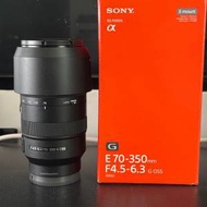 Sony E-mount APSC 70-350mm & 10-20mm