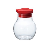 HARIO 按壓式調味罐120酒紅/OMPS-120-R