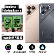 [FLASH] 1 SET Tecno POVA 7 5G 4G CameraRing, POVA 7Pro 7Ultra CAMON 40 4G 40PRO 5G Screen Protect Ca