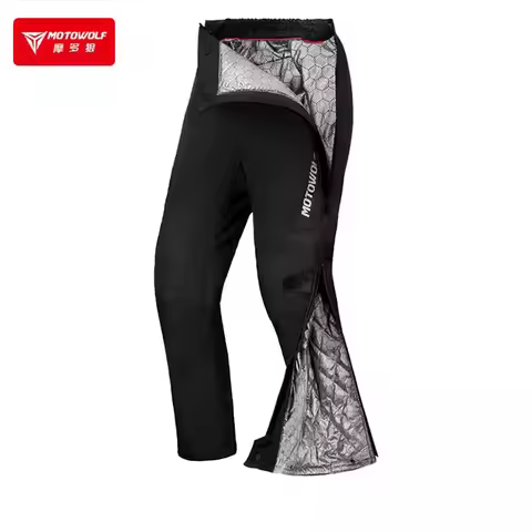 Motorcycle Riding Electric Heating Quick Release 600D Oxford Pants Windproof And Warm Winter Detacha
