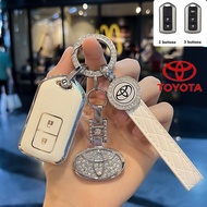 Toyota 2/3 Buttons TPU Car Remote Key Case For Toyota Wish/Vios Key Cover Case Accessories
