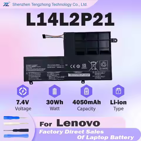 L14L2P21 L14M2P21 Laptop Battery for Lenovo Yoga 500 500-151BD 500-15ISK 500-14ISK 500-14IBD Ideapad