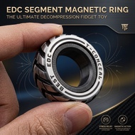 EDC Fidget Toy | Magnetic Tactile Ring | Mechanical Metal | Fidget Spinner