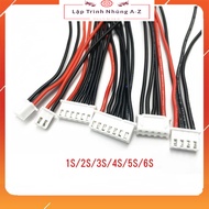 [Embedded Programming A-Z][G85] Silicone Wire Balanced Charging Connector XH2.54mm 1S 2S 3S 4S 5P 6S