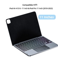 GOOJODOQ Wireless Magnetic Keyboard Case with  Large Trackpad Durable Battery Auto Sleep Silent Typi