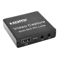 🇲🇾 4K 1080P Audio Video Capture Card HDMl USB 3.0 Acquisition Card Converter PS4 Game Camera PUBG MOBILE LEGENDS