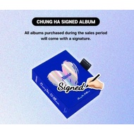 [GO] SIGNED CHUNG HA EP ALBUM [ALIVIO] CHUNGHA HELLO82 AUTOGRAPHED CD PHOTOBOOK (Release date: 2/12/