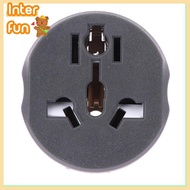 [InterfunS] German Standard Conversion Plug FR AU US UK To EU Euro Korea Universal Travel Adapter Ho