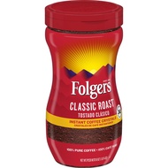 Folgers Classic Roast Instant Coffee Crystals - 16 Oz