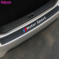 1PCS Carbon fiber car bumper sticker for BMW E36 E39 E46 E60  E87 E90 E91 E92  E10 F20 F30 G30 X1 X3