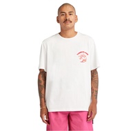 Timberland Mens SS BACK MUSHROOM GRAPHIC TEE เสื้อยืด (TBLMA6QEW)