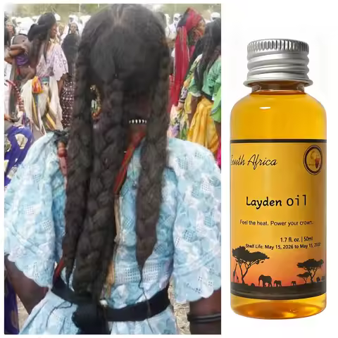 African Traditional Handmade Layden Oil for Scalp & Hair Roots Strengthening