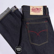 Handmade Denim Selvedge 15oz Accent Selvedge Black Indigo