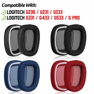 For G533 G433 G331 G233 G231 G230 G-PRO Headphone Earpads Cushion Sponge Headset Earmuffs Replacemen