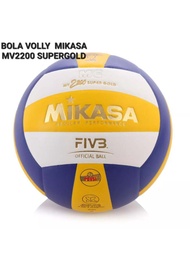 BOLA VOLLY MIKASA MV2200 SUPER GOLD ORI