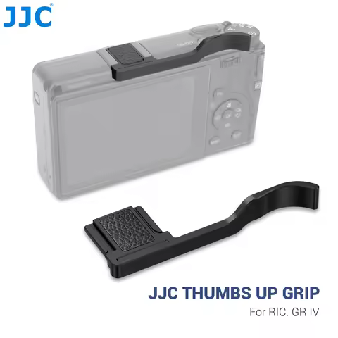 JJC Aluminum Alloy Metal Camera Hot Shoe Thumb Up Grip for Ricoh GRIV GR IV Ricoh GR4 GR IV HDF/Mono