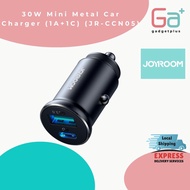 JOYROOM JR-CCN05 TWO TYPE-C 30W 2C mini Metal Car Charger