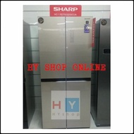 Terjangkau Sharp Sj-If51Pg Cg Kulkas 4 Pintu Inverter Plasmacluster Sj