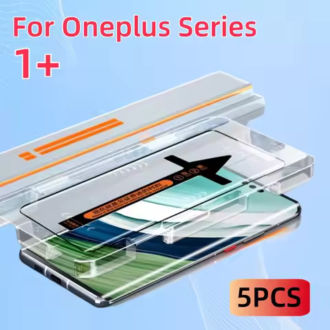 5Pcs For OnePlus 13 12 11 10 9 8 Ace 1+ 3 2 Pro One Plus Screen Protector Toughened Glass Protective