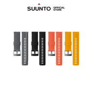 Suunto สายนาฬิกา Silicone Strap 24mm. EXPLORE 1 - สำหรับรุ่น Spartan Sport Wrist HR, Suunto 9 มี 5 สี / ของแท้ 100%