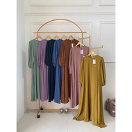 Plain Cringkle Dress By Zain Collection