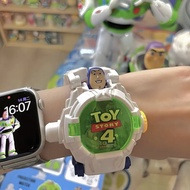 Black Sugar Children's Toys Electronic Projection Watch Kindergarten Ultraman Change Robot Buzz Ligh