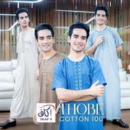 Men's Short-Sleeved Top Ikaf Brand 100% Cotton Fabric Very Comfortable To Wear. Mixed Shades Pattern
