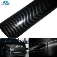 OPENMALL 1Pc 10cm to 30cm 60Inch 4D Carbon Fiber Vinyl Car Wrap Roll Sticker Decal Film 152CM D1F4