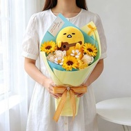 gudetama 蛋黃哥 畢業 情人節 花束 公仔 送禮 生日 禮物 週年 紀念 生日禮物 畢業花束