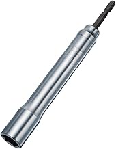 TOP ETS-17L Strong Shaft Socket for Electric Drills, Long Type, 0.7 inch (17 mm) Opposite Side, Tsub