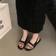 Very pretty Korean style women's sandals with back straps and chains - DH52