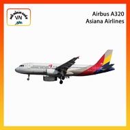 Airbus A320 Asiana Airlines Assembly Paper Model - MohinhgiayVN