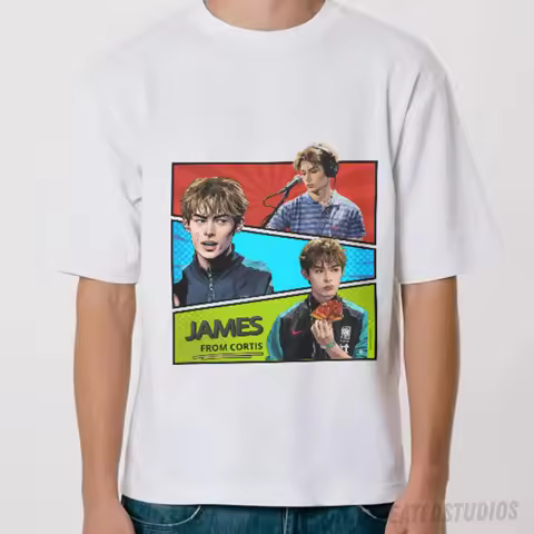 2026 James From Cortis Vintage 90s Bootleg Graphic T Shirt| Korean Pop T Shirt| Oversized Graphic Te