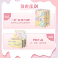 MINISO（MINISO）Sanri CharactersRabbit Series Flocking Blind Box Decoration Sanrio Meilti Hand Office
