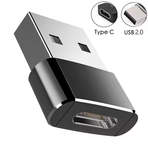 10A OTG USB Type C Female To USB A Male Adapter 240W Converter Adaptador For Xiaomi 13 12 Pro Samsun