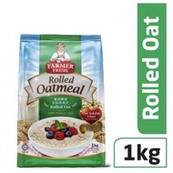 FARMER FRESH OATMEAL ROLLED OATS - 1KG X 1PKT