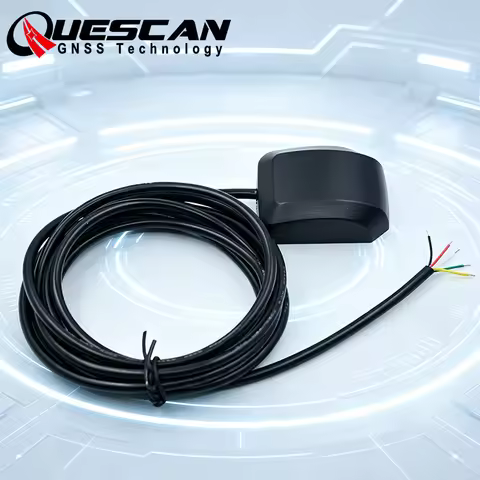 QUESCAN 3.3V-5V Smart GPS Receiver ESP32 STM32 Arduino GPS Module NMEA Antenna PPS 1PPS Timing Posit