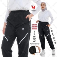 RISHAL - PREMIUM WOMEN'S G3 RUNNING PARACHUTE TRAINING PANTS LONG SPORTS JOGGER PANTS/
