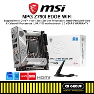 MSI MPG Z790I EDGE WIFI DDR5 Mini-ITX Motherboard LGA 1700 (3Yrs MSI Warranty)