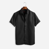 Nhập LAZSOCIAL99 | giảm 30% đơn 199k - Áo Sơ Mi Tay Ngắn Vải Lụa Không Nhăn LADOS - 8069