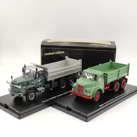 Golden Oldies 1:50 Scale Saurer D330B/MAN 19.230 DHKA Resin Car Model