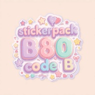 Sticker b80 code b fullbody by gds